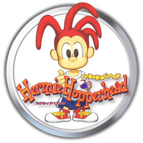 Hermie Hopperhead: Scrap Panic - Clear Logo