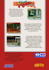Final Fight MD - Box - Back Image