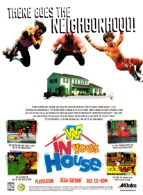WWF In Your House - Advertisement Flyer - Front Image