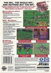 NFL Quarterback Club 97 - Box - Back Image