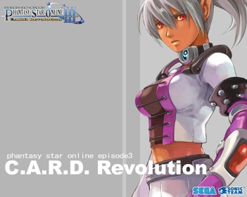 Phantasy Star Online Episode III: C.A.R.D. Revolution - Fanart - Background