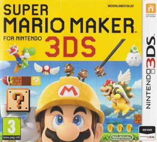 Super Mario Maker for Nintendo 3DS - Box - Front