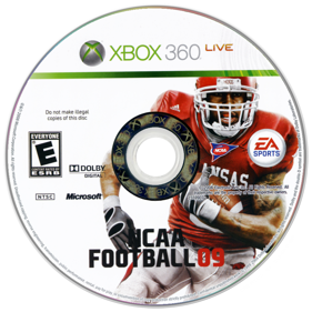 NCAA Football 09 - Disc