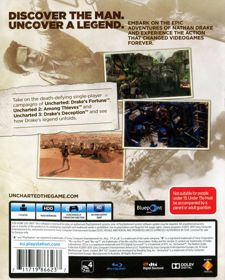 Uncharted: The Nathan Drake Collection - Box - Back