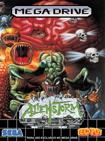Alien Storm - Fanart - Box - Front