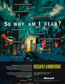 Urban Assault - Advertisement Flyer - Front