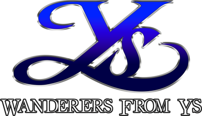 Ys III: Wanderers from Ys - Clear Logo