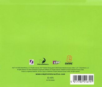 Antz Extreme Racing - Box - Back