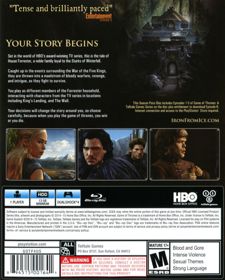 Game of Thrones: A Telltale Games Series - Box - Back