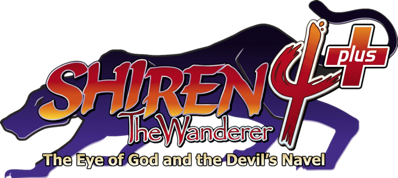 Shiren the Wanderer 4: The Eye of God and the Devil's Navel - Clear Logo Image