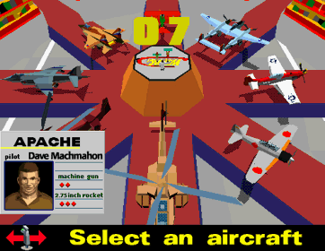 Wing War - Screenshot - Game Select