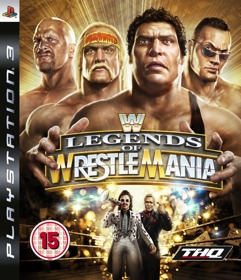 WWE Legends of Wrestlemania - Box - Front