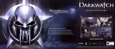 Darkwatch - Advertisement Flyer - Front