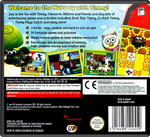 Timmy Time - Box - Back - Reconstructed