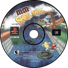 M&M's Shell Shocked - Fanart - Disc