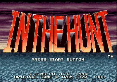 In the Hunt - Screenshot - Game Title Image