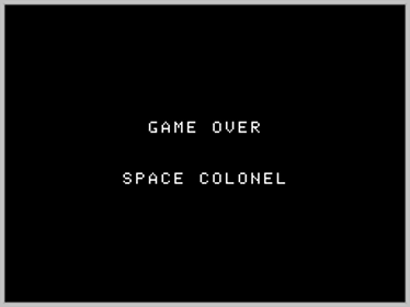 Gorf - Screenshot - Game Over Image