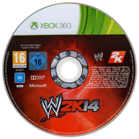 WWE 2K14 - Disc
