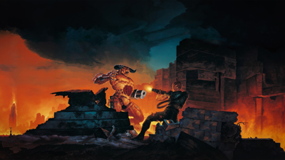DOOM II - Fanart - Background