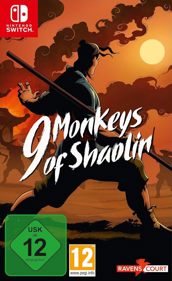 9 Monkeys of Shaolin - Box - Front