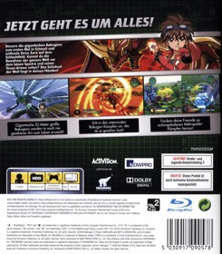 Bakugan: Defenders of the Core - Box - Back