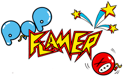 Pop Flamer - Clear Logo