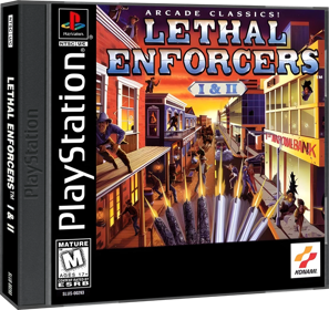 Lethal Enforcers I & II - Box - 3D Image