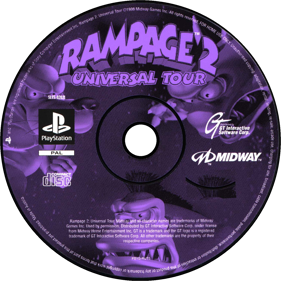 Rampage 2: Universal Tour - Disc Image