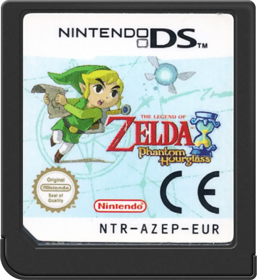 The Legend of Zelda: Phantom Hourglass - Cart - Front Image