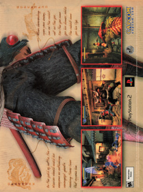 Onimusha: Warlords - Advertisement Flyer - Front