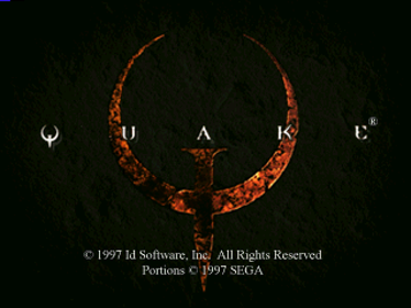 Quake - Screenshot - Game Title