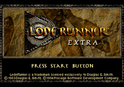 Lode Runner Extra - Screenshot - Game Title