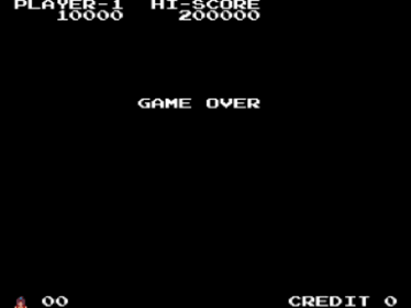 The Legend of Kage - Screenshot - Game Over