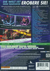 Dance Central 3 - Box - Back Image