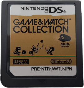Game & Watch Collection - Cart - Front