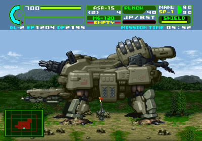 Assault Suit Leynos 2 - Screenshot - Gameplay