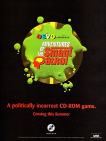 Devo Presents: Adventures of the Smart Patrol - Advertisement Flyer - Front