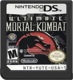 Ultimate Mortal Kombat - Cart - Front