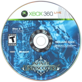 Infinite Undiscovery - Disc Image