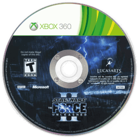 Star Wars: The Force Unleashed II - Disc Image