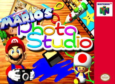 Mario no Photopi - Fanart - Box - Front