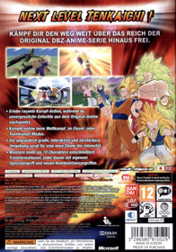Dragon Ball: Raging Blast - Box - Back