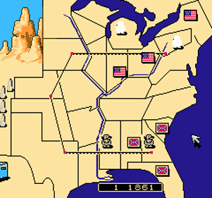 North and South - Screenshot - Gameplay