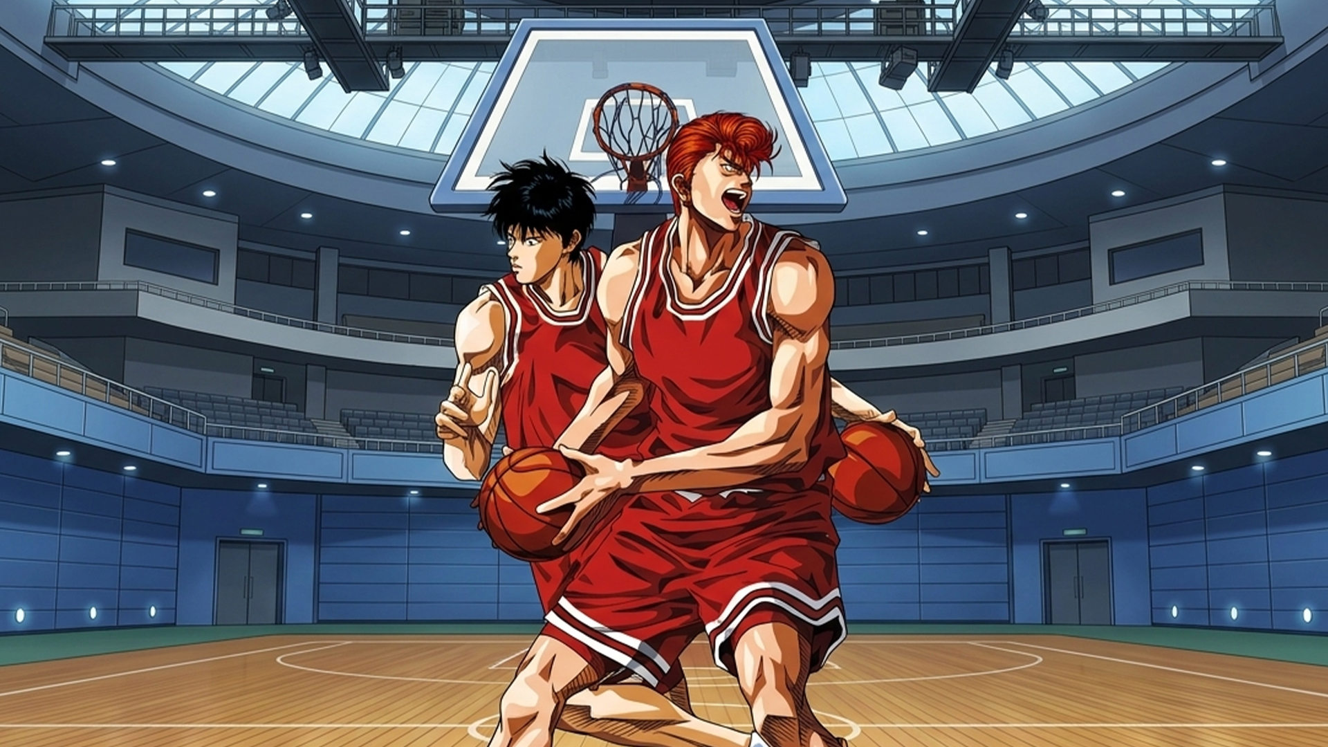 From TV Animation Slam Dunk: Kyougou Makkou Taiketsu!