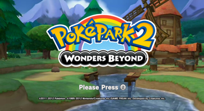 PokéPark 2: Wonders Beyond - Screenshot - Game Title