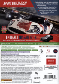 Need for Speed: Rivals - Box - Back