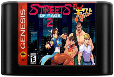 Streets of Rage 2: Final Fight - Cart - Front