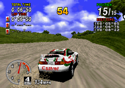Sega Rally Championship - Screenshot - Gameplay Image
