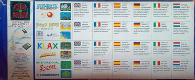 C64 Games System - Box - Back