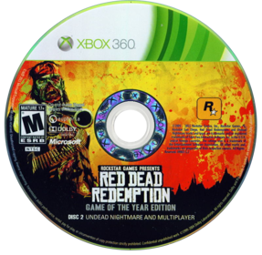 Red Dead Redemption: Game of the Year Edition - Disc Image
